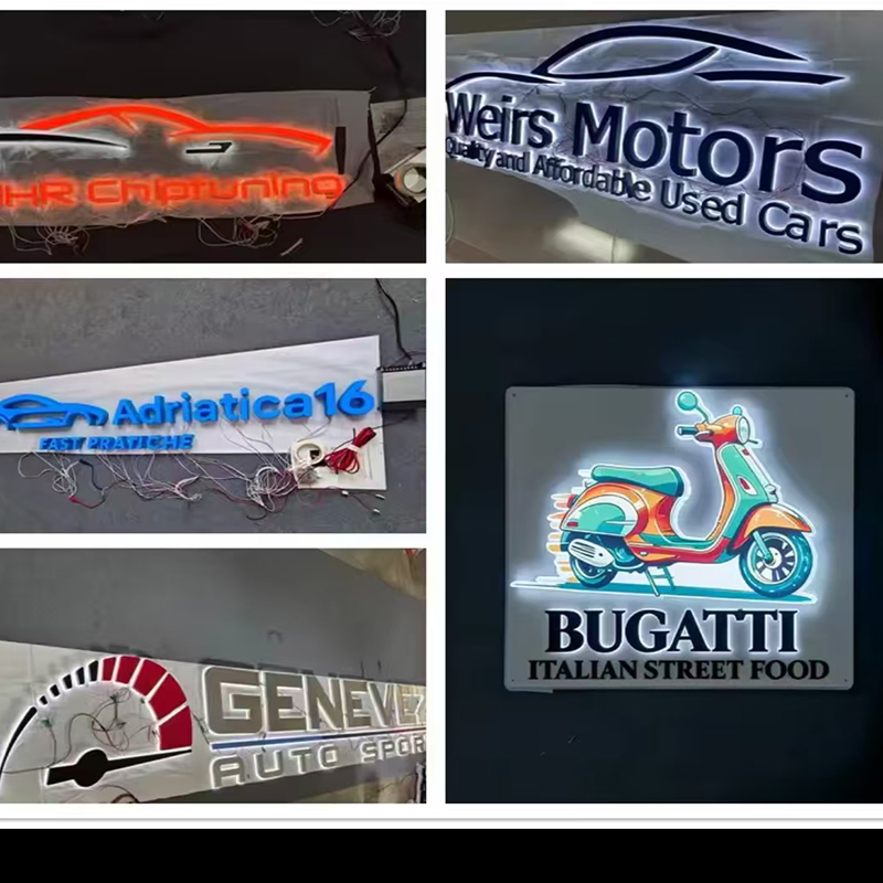 Özel LED Işıklı Harf Tabelası  - Auto Repair Shop Logo incelemesi ve fiyatı